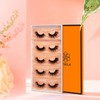 DYSILK 5 Pair False Eyelashes Fluffy Eyelashes 8D Dramatic False