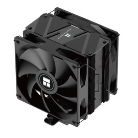 Thermalright Burst Assassin 120 EVO Dark CPU Air Cooler Brushed Black Top, 6 Heat Pipes with PWM Quiet Fan CPU Cooler, for AM4 AM5/Intel 1851/1700/1150/1151/1200, PC Cooler(BA120 EVO Dark)