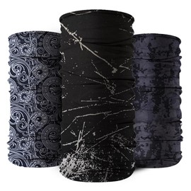 EAZZEA 9-Pack Balaclava Face Mask for Men & Women - UV Protection Neck Gaiter, Multi-Use Cycling Mask & Breathable Headband, Outdoor Sports Scarf Accessories