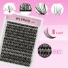 Lash Extension Kit 280 Pcs DIY Individual Cluster Lashes D