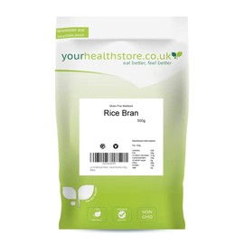 yourhealthstore Premium Gluten Free Non GMO Stabilised Rice Bran 500g