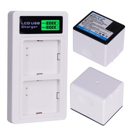 GOROFO of 2-Pack Arlo A-1 A-1B A-1C Rechargeable Batteries, for Arlo Pro, Pro 2, VMC4030 VMC4030P VMS4230 VMS4430 VMS4530 VMS4430P VMS4530P-100NAR VMA4400 Security Camera Battery (2 pcs)