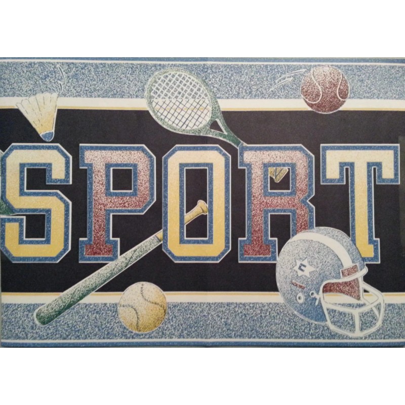 Brewster Sports Wallpaper Border #2