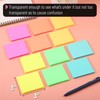 Mr. Pen- Plastic Sticky Notes, 3”x3”, 12 Pads, 600 Sheets,