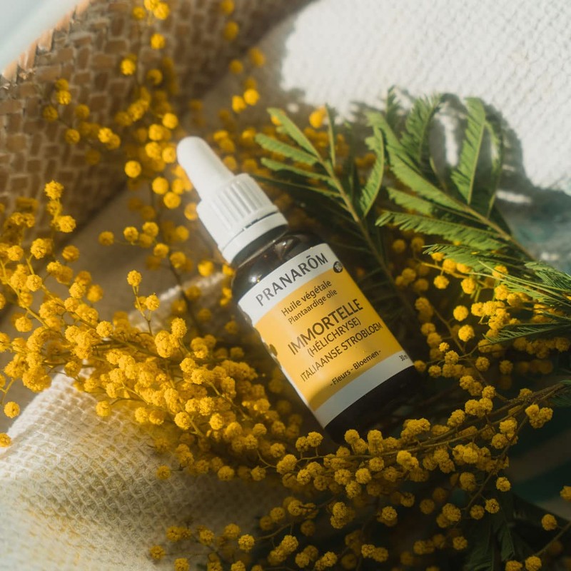 Pranarôm Immortelle Organic Helichryse Italian Sommité Floral Vegetable Oil 30