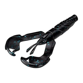 13 FISHING - Lunch Bud - Creature Bait - 4" - 2/7oz - BlackBerry Cobbler - 8 Baits per Pack - LB4-12