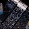 MOLNESO 6 Rolls Clear Holographic Decorative Tape, Wide PET Star