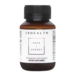 JSHealth Vitamins Hair and Energy Formula Hair Growth Vitamins | Hair Vitamins for Women and Men | Zinc and Iodine Hair Supplements for Hair Growth | Thick Hair Supplements | (30 Capsules)