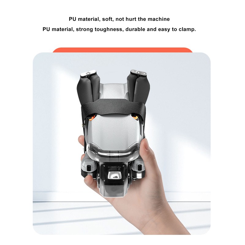 Drone Propeller Guard Strap Soft PU Crush Proof Strong Ductile