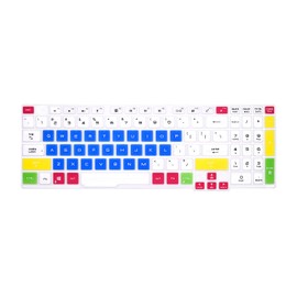 WYGCH Keyboard Cover for ASUS Tianxuan 15.6 inch/Tianxuan Plus 17.3 inch for ASUS Flying Fortress 8 FA506 Gaming Laptop USA Version(Candy Blue)