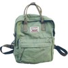 (Army) - LuckyZ Womens Casual Style Lightweight Canvas Backpack School