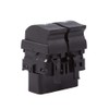 Qiilu 10Pin Window Electric Switch Regulator Double Switch Black Bottom