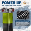 Garage Door Torsion Spring 207x1.75x24 Replacement - 1" Nylon Bushing,