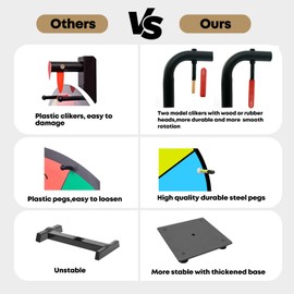 WJTQTBT 12" Heavy Duty Spinning Wheel for Prizes,10 Colorful Prize Slots Tabletop Spinner,Color Prize Wheel for Trade Show,Fortune Spinning Game,Carnival