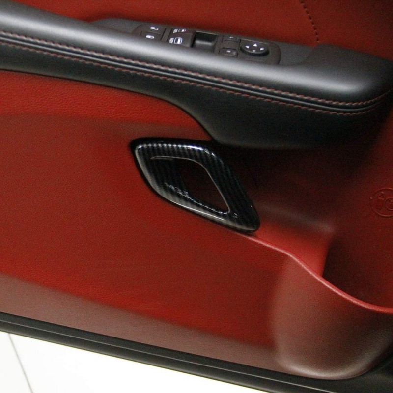 jstotrim - Manija de puerta interior Challenger, accesorios de fibra