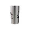 Skateboard wheels Skating Skateboarder Skater Skateboarding Stainless Steel Insulated Tumbler