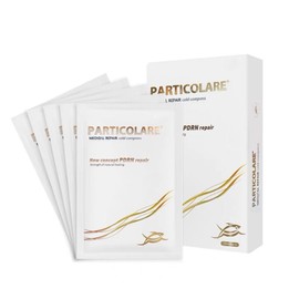 BeautyMall 1 Box Particolare Facial Mask Collagen/Hyaluronic Acid Soothing Hydrating Moisturizing Facial Mask, 30ml *5 (Gold Facial Mask)