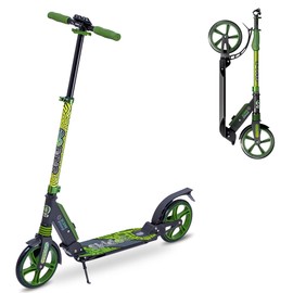Skidee Kick Scooters for Kids 8-12 - Adjustable Height Up to 41", Foldable, 8" Shock-Absorbing Wheels, 220LBS Capacity - Ultra Smooth Kick Scooter for Adults, Teens & Kids – Lightweight & Portable