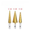 AQUALOACH Step Drill, Hexagonal Shaft, Set of 3 (0.1 -