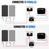 ECO-WORTHY 130 Watt 12 Volt Monocrystalline Flexible Solar Panel Semi-Flexible