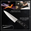 Syosaku Japanese Chef Knife Molybdenum Vanadium Stainless Steel w/o Bolster,