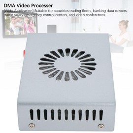 DMA Fuser HDMI Overlayer Synthesizer, 2K 144Hz Adaptive Resolution, Dual Signal Input, No Debugging Required, Data Processing & Video Encoding for Trading Security Control Centers