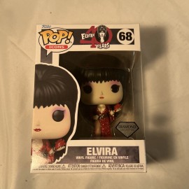 Funko Pop! Icons: Elvira (40th Anniversary) - Elvira #68 (Diamond Glitter) -NEW!