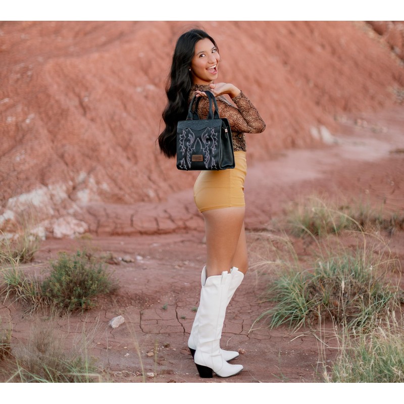 Wrangler Top Handle Handbags for Women Western Crossbody Bags for