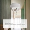 Freestanding Heat Detection Alarm ABS Hight Temperature Detector with Audible