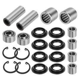 Rear Lower A Arm Bearing Seal Shaft Rebuild Repair Kit 2side for Kawasaki Brute Force 750 4x4i 2005-2023 Brute Force 650 4x4i 2006-2013 (Only for Independent-Rear-Suspension-Edition)