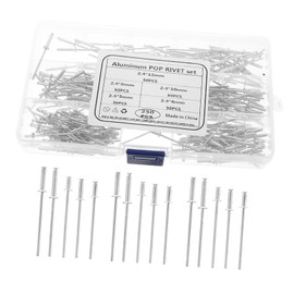 Gatuida 250pcs Rivets Fasteners for Furniture Easy to Install Design Projects and Home Repairs