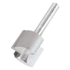 Trend Professional Straight Two Flute Router Cutter, 1/4 Inch Shank, 22mm Cut Diameter, Tungsten Carbide Tipped, 4/60X1/4TC