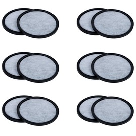 ﻿K&J Mr. Coffee Charcoal Water Filter Discs - Replacement 12-Pack Fits Most Mister Coffee Machine Brewers