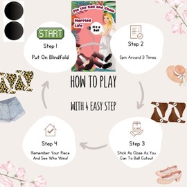 Bachelorette Party Games Pin The Ball And Chain Clean Wedding Shower Game Bachelorette Party Favors Bridal Shower Games 16 Game Pieces And Soft Eye Mask Included