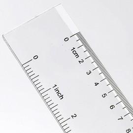 Plastic Ruler 30cm, clear ruler,Transparent Ruler 12 inch,Metric Ruler,ruler 30cm for School,Transparent Straight rulers for Office use,Drafting Tools,Measuring Tools