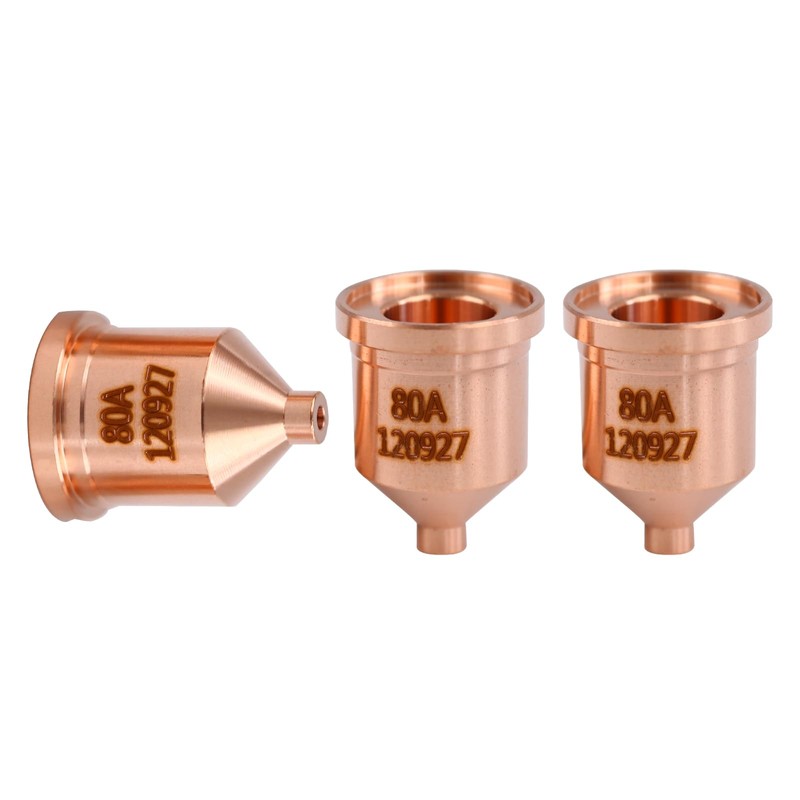 CZlewan 10pcs 120927 Nozzle 80A Fit for Hypertherm PMX 1000/1250/1650/T80/T100