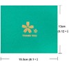 Pop Up Thank You Card 3D, Green, Foil Embossing, for