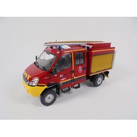 OPO 10 - Fire Engine 1/43 Iveco Daily 4x4 GIMAEX - Light Fire Engine Hachette CPL36