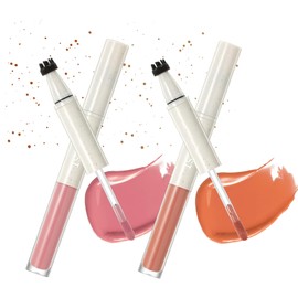 Freckle Blush Makeup Pencil, 2-in-1 Light Brown Freckle Stamp & Liquid Blush, Quick-dry, Cream Liquid Blusher for Cheeks, Lightweight Long-Lasting, All Day Wear