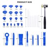 Car Dent Puller Kit,47PCS Paintless Dent Remover Kit with Golden