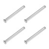 PATIKIL 10 x 100 mm Single Hole Clevis Pins, 4