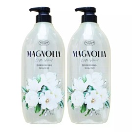 Aekyung 애경 샤워메이트 플라워부케 바디워시 매그놀리아향 900ml 2개 샤워 Aekyung Shower Mate Flower Bouquet Body Wash Magnolia Scent 900ml 2 Pieces Shower