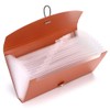 JuxYes 13 Pockets Expanding Accordion File Folder Expandable File Organizer