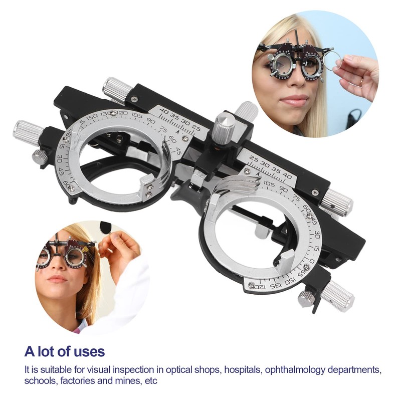 Eye Test Glasses Frame, Glasses Optometry Frame, Adjustable Test Test
