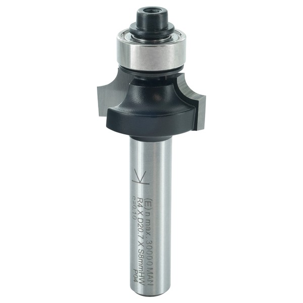 ENT Rounding Over Cutter TC Shank (C) 8 mm, Diameter