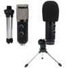 K8 Microphone 3‑Pin Interface Condenser with ECHOVOL Control USB 3.5mm