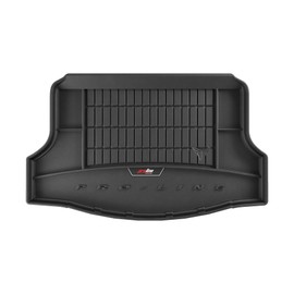 FROGUM ProLine 3D Rubber Mat, Exclusive Car Boot Mat, Boot Liner with Logo for Honda Civic X 2015-2021, Comfortable Organiser, Highest Edges, Elegant Design