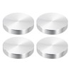PATIKIL 40mm Round Shape Aluminum Disc, 4 Pack M8 Thread