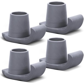 Walker Ski Glides, 4 Pack Durable Ski Glides for Folding Walkers, Universal Fit Walker Accessories, Easy-Fit Glides for Smooth Mobility, Essential Mobility Aid for Seniors