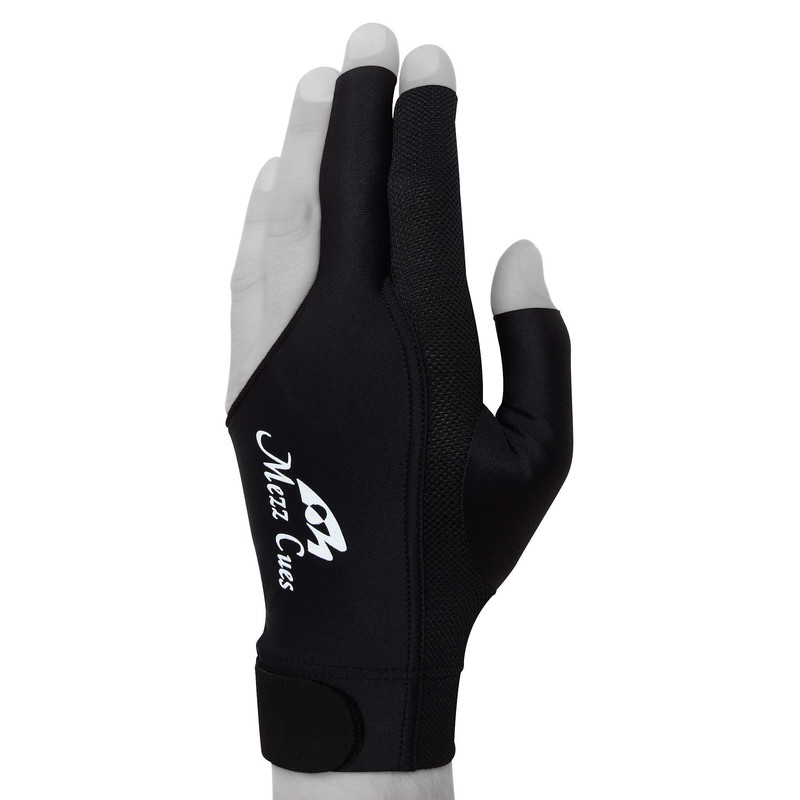 MEZZ Premium Billiard Glove - Fits Either Hand (Large/X-Large, Black)